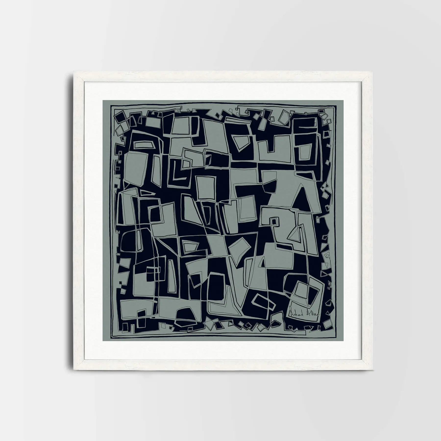 Hepworth Green Art Print