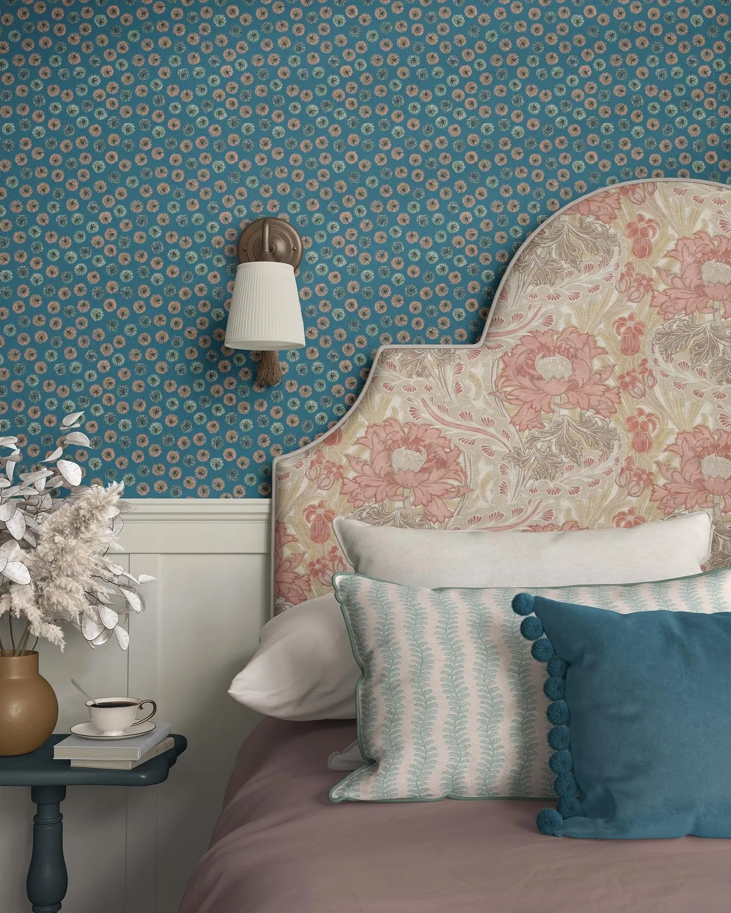 Claire Templer Design Dandelion Doon-head wallpaper