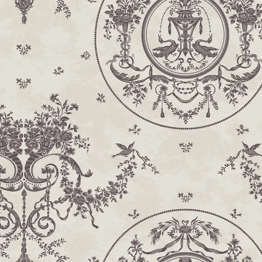 Albertina in Taupe Wallpaper