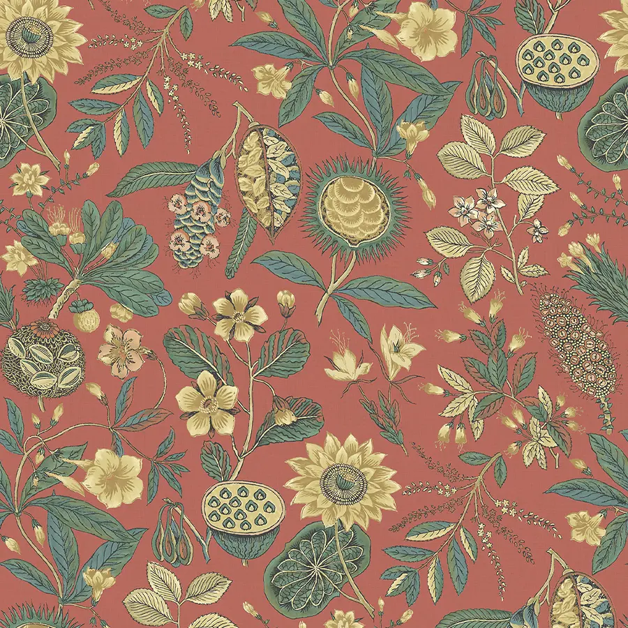 Exotic Fruits in Quince Wallpaper