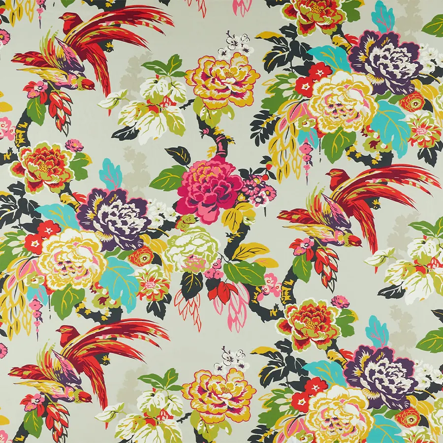 Grand Floral in Calypso Wallpaper