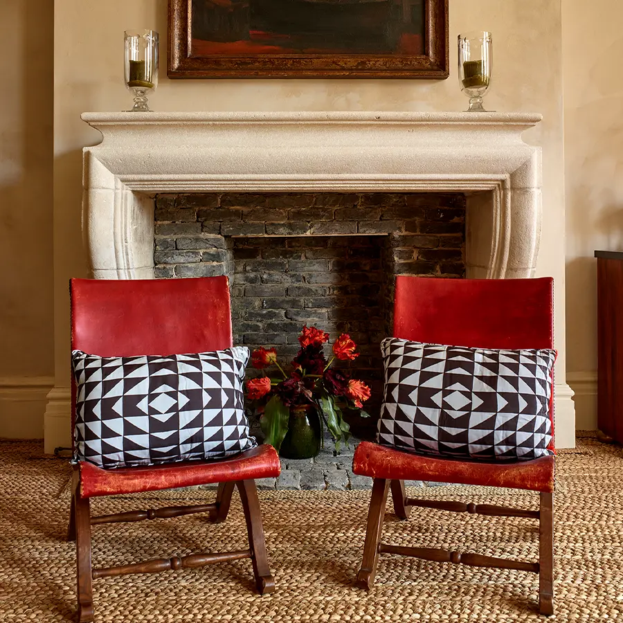 Prism Silk Cushion - Richard Allan London