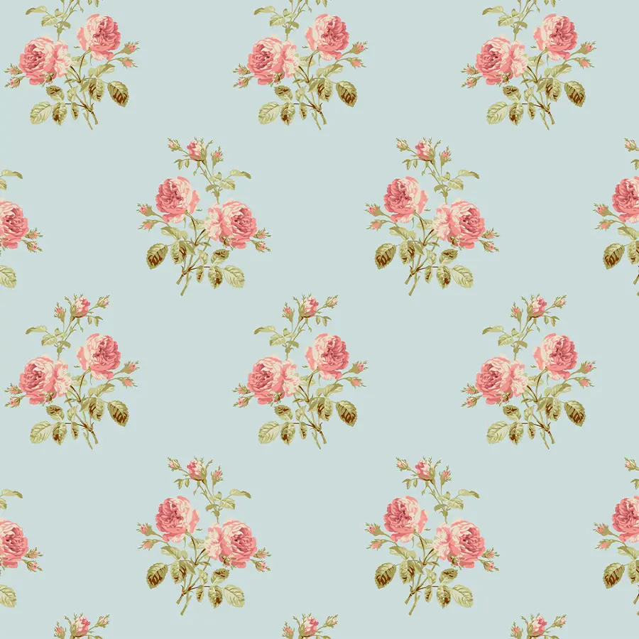 Chloe in Coral Wallpaper