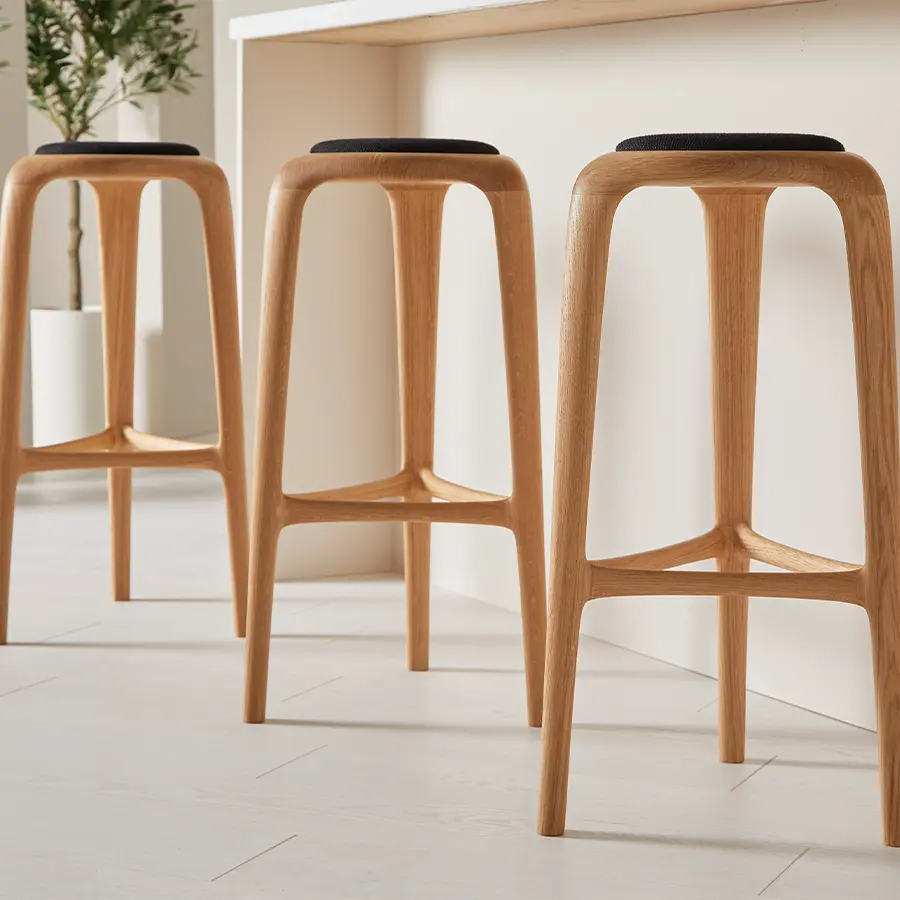 Flow Upholstered Counter Height Stool