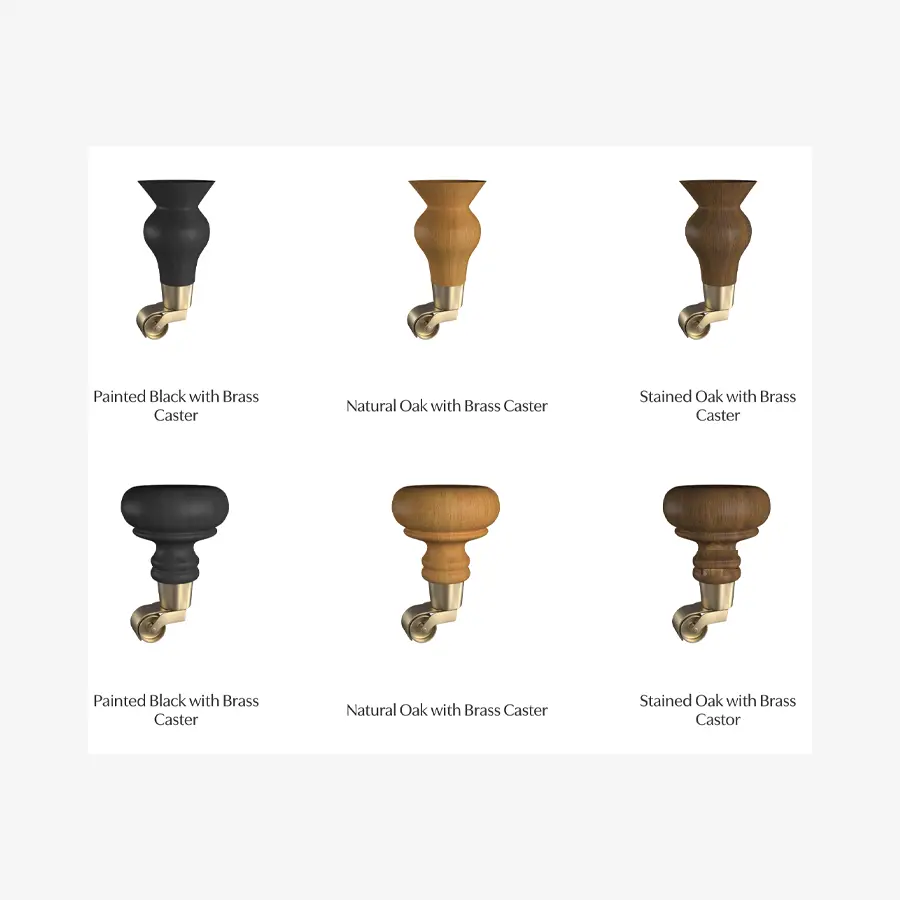 Kalkaber sofa leg options