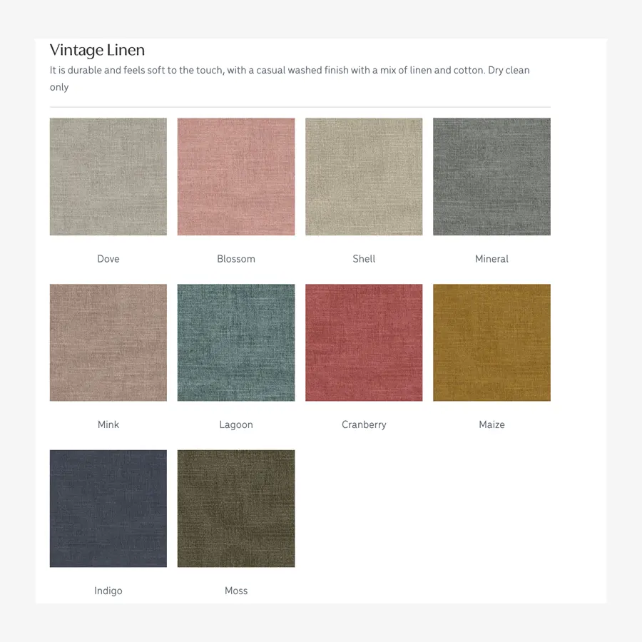 slow performance vintage linen