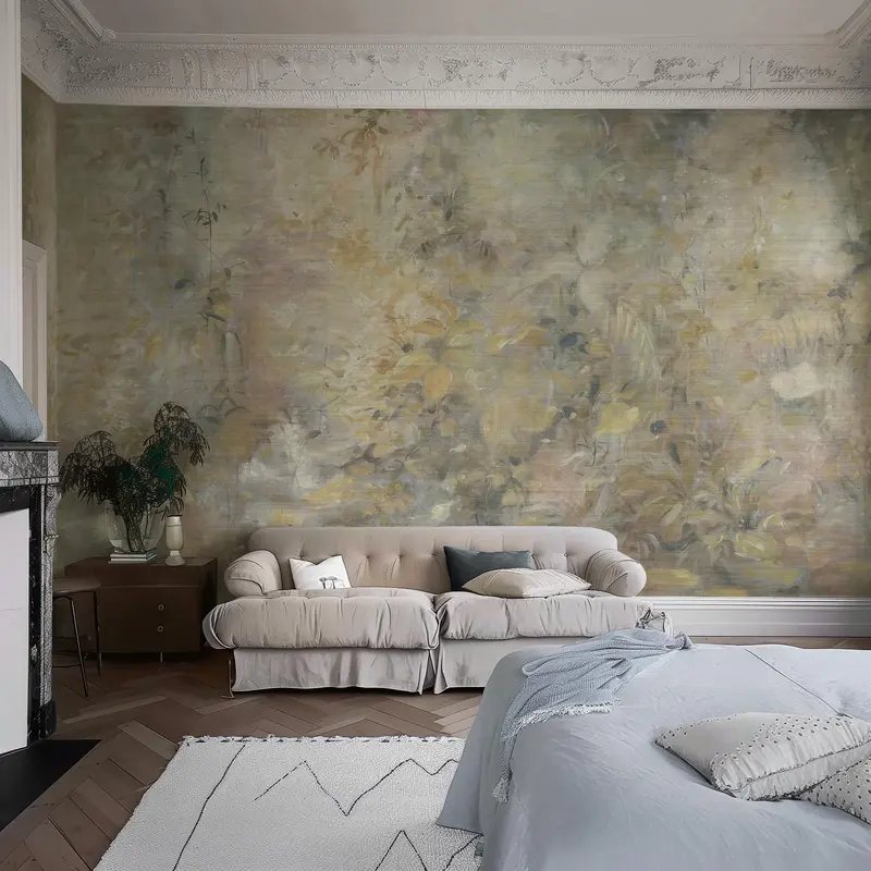 Eden in Opal | Wallpaper Mural on Premier Vinyl