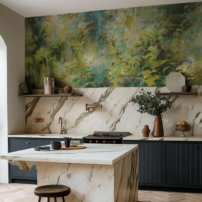 Eden in Verde | Wallpaper Mural on Premier Vinyl