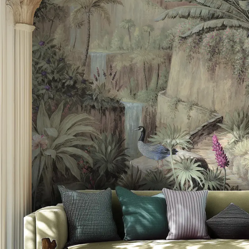 Escapade in Vibrant | Wallpaper Mural on Premier Vinyl