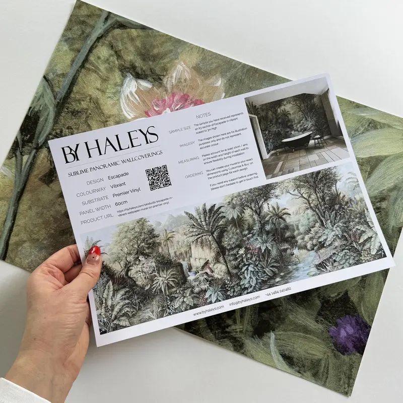 Escapade in Vibrant | Wallpaper Mural on Premier Vinyl