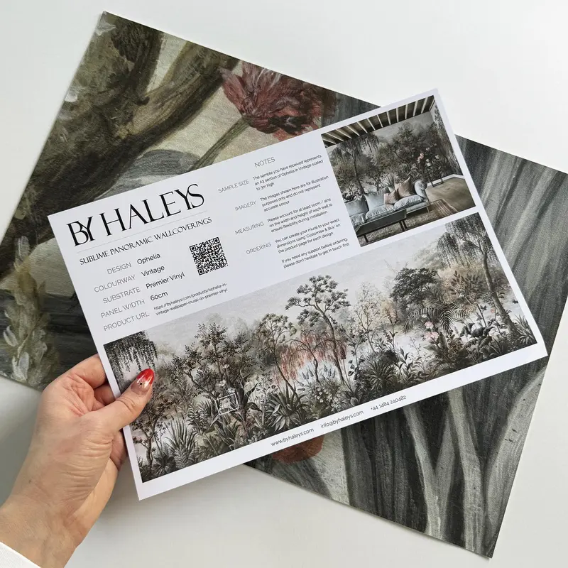 Ophelia in Vintage | Wallpaper Mural on Premier Vinyl
