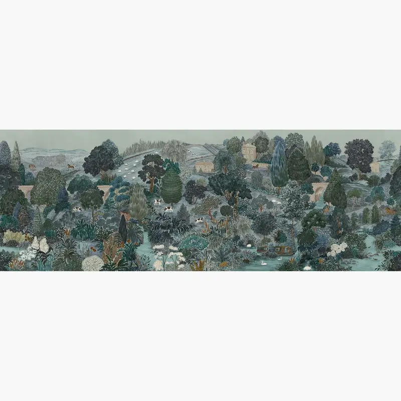 Toothill in Bonbon | Wallpaper Mural on Matte Uncoated