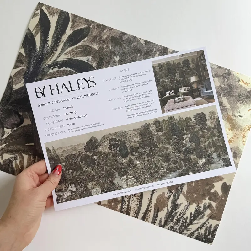Toothill in Humbug | Wallpaper Mural on Matte Uncoated