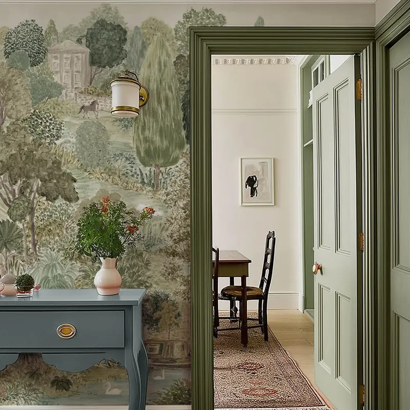 Toothill in Peardrop | Wallpaper Mural on Matte Uncoated