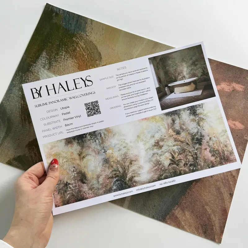 Utopia in Pastel | Wallpaper Mural on Premier Vinyl