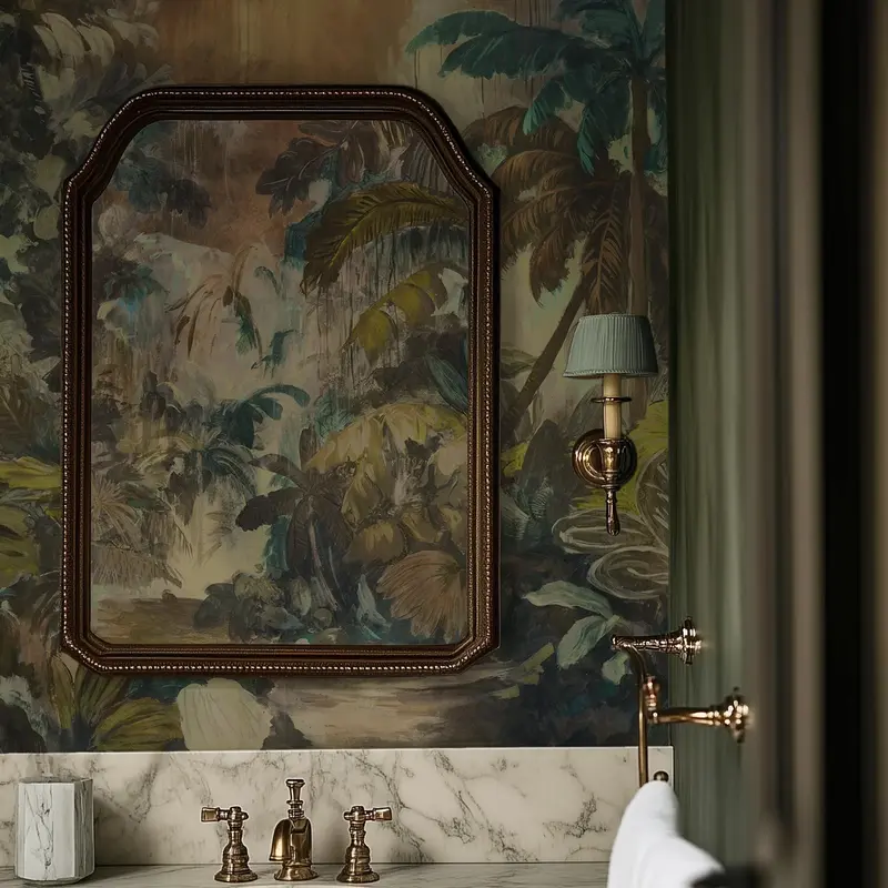 Vista in Copper | Wallpaper Mural on Premier Vinyl