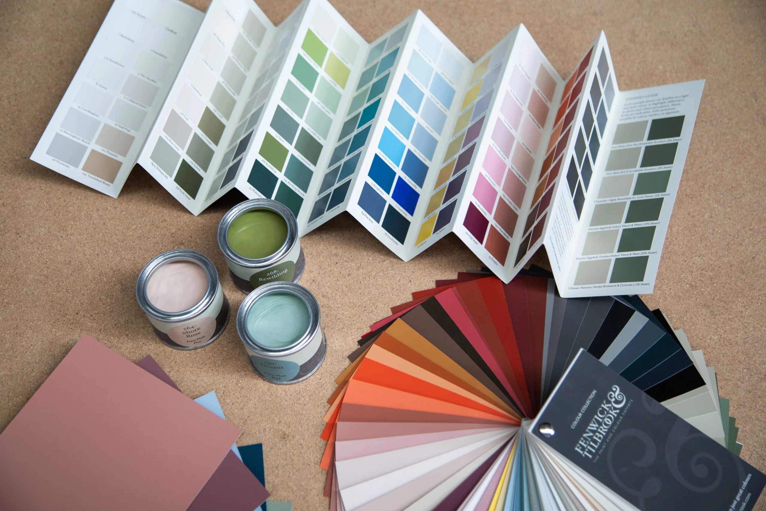 Fenwick & Tilbrook Colour Chart
