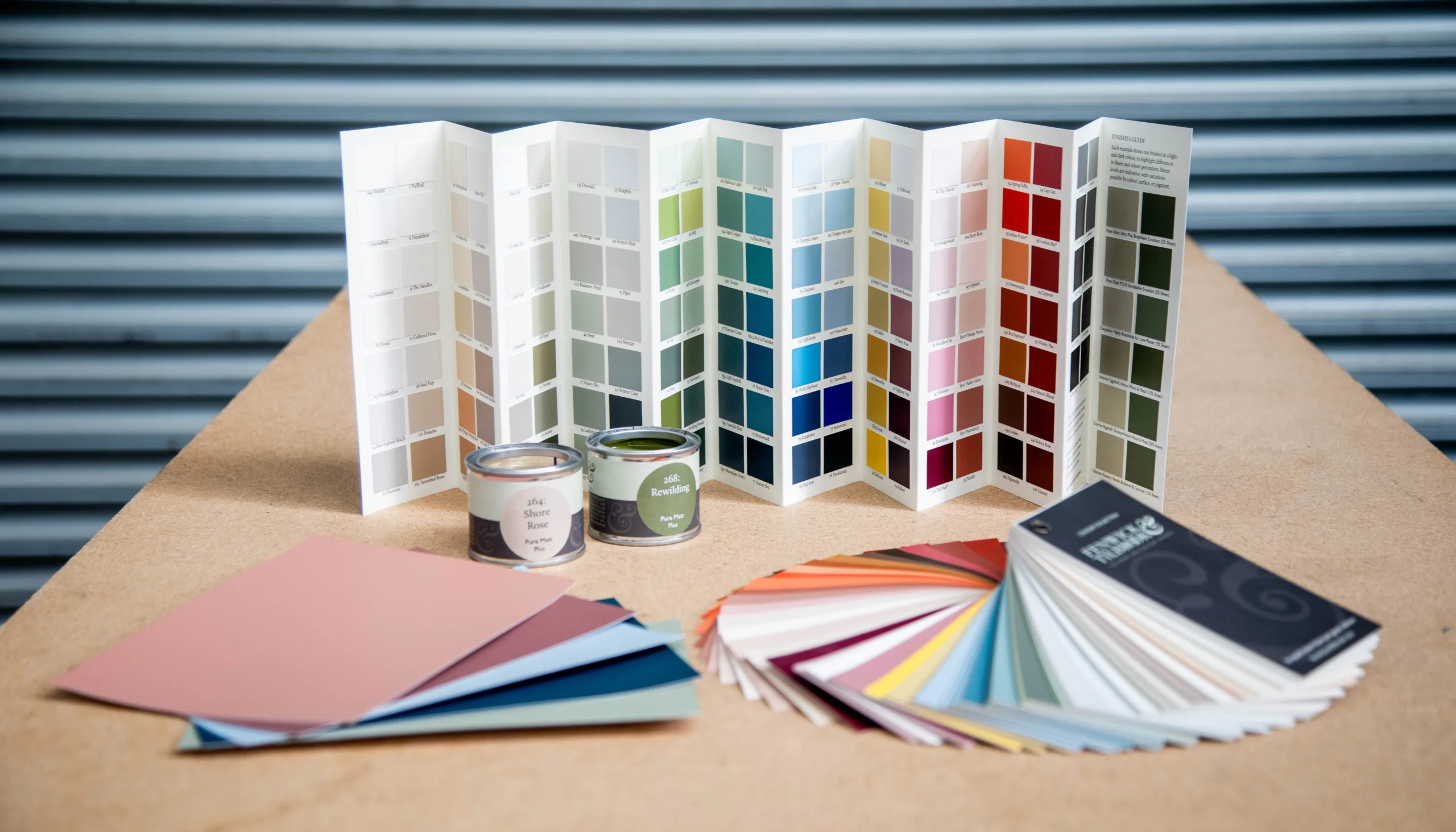 Fenwick & Tilbrook Colour Chart