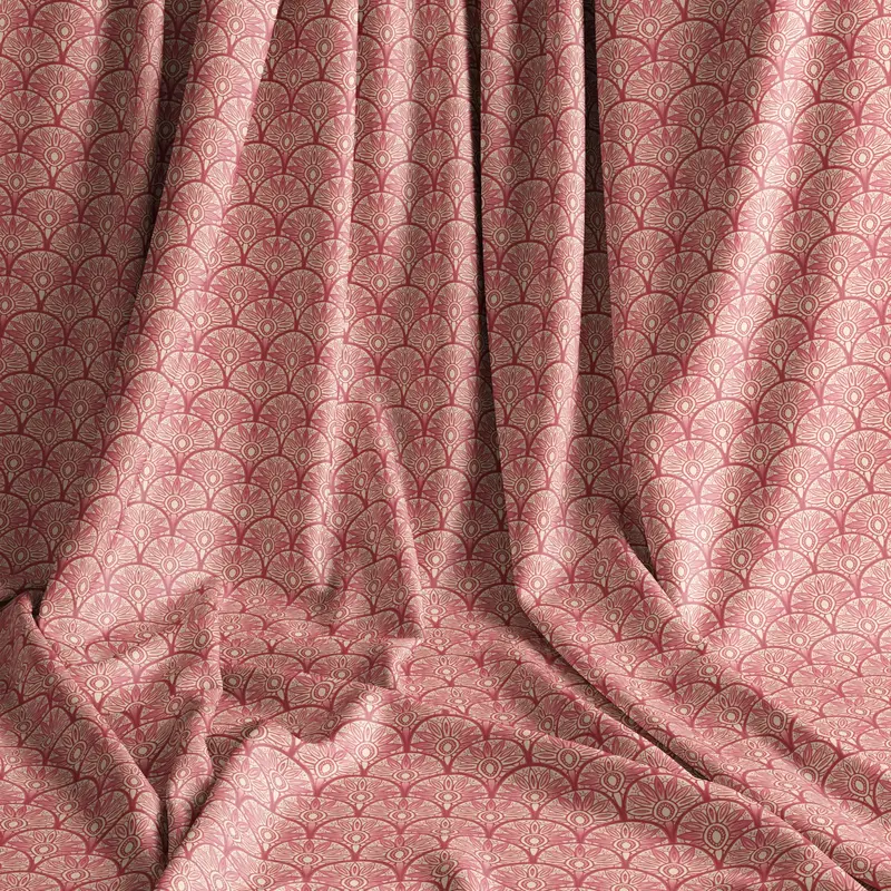 Floral Burst Juniper Velvet Shimmer