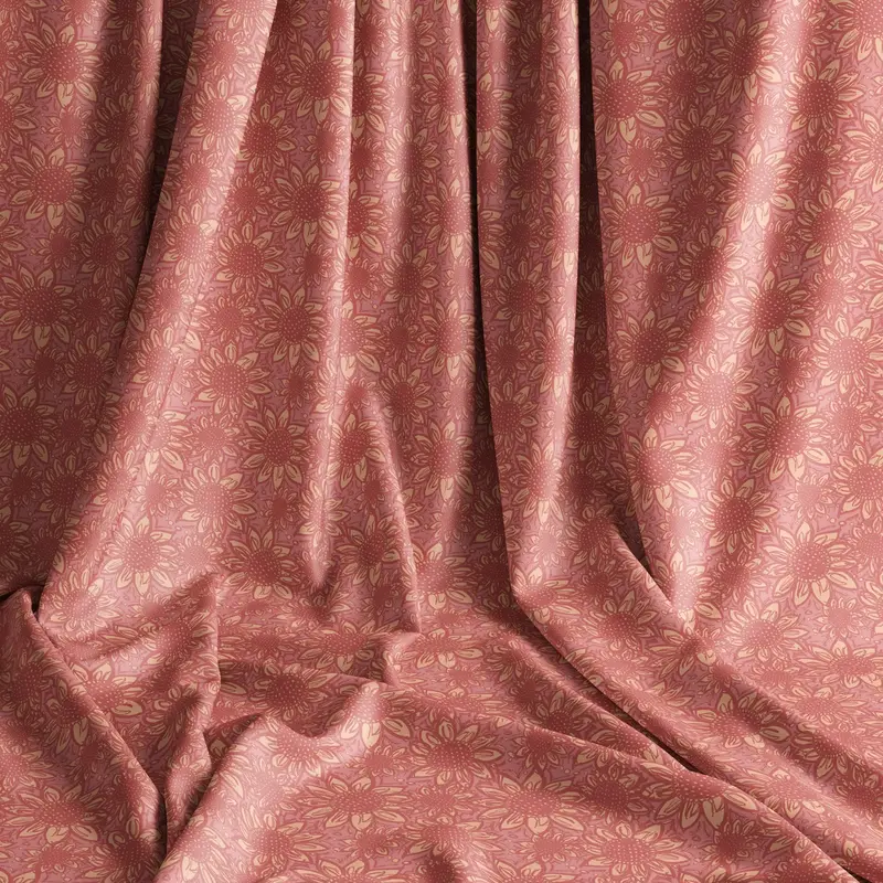 Tropic Flower Blush Velvet Shimmer