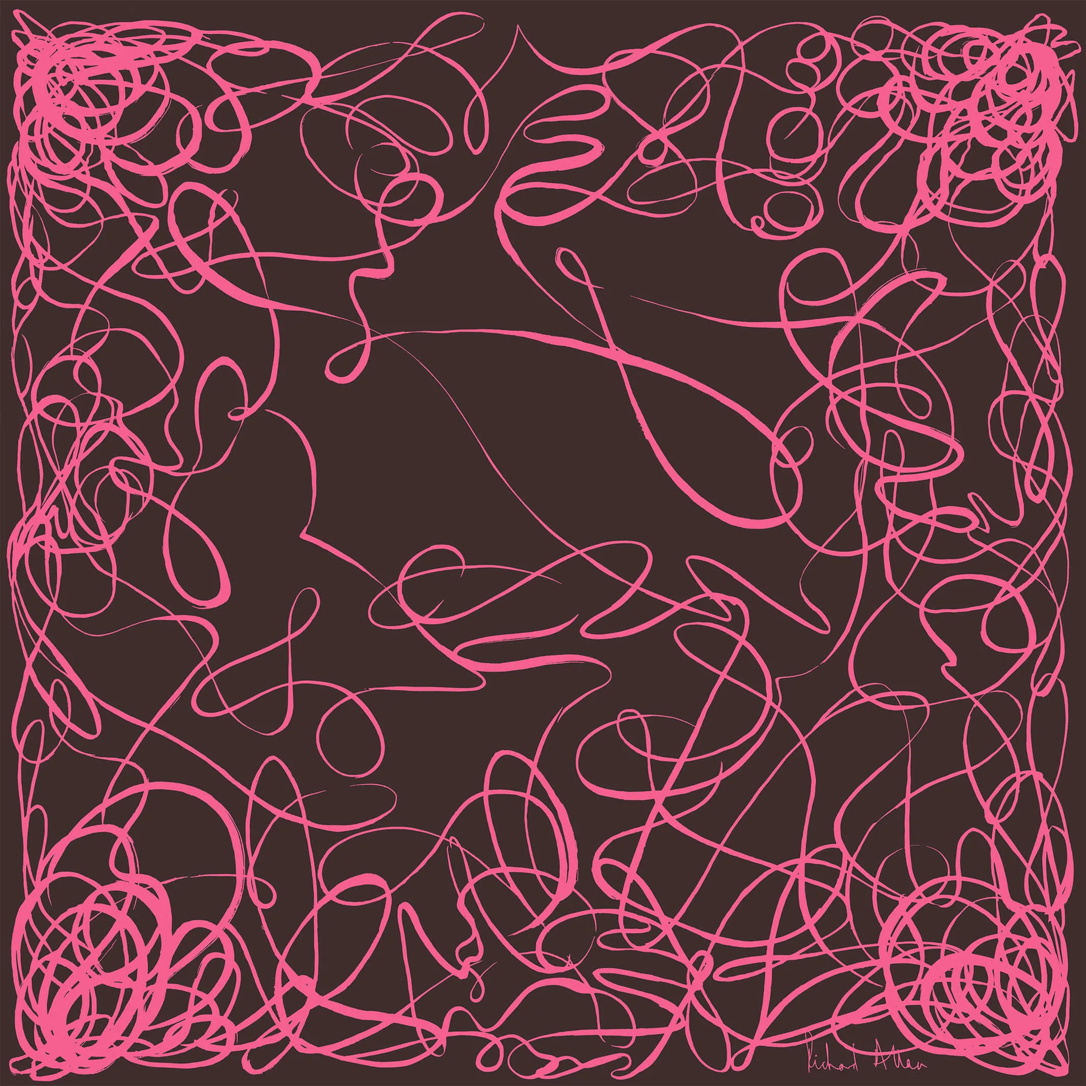Elegance Pink Art Print