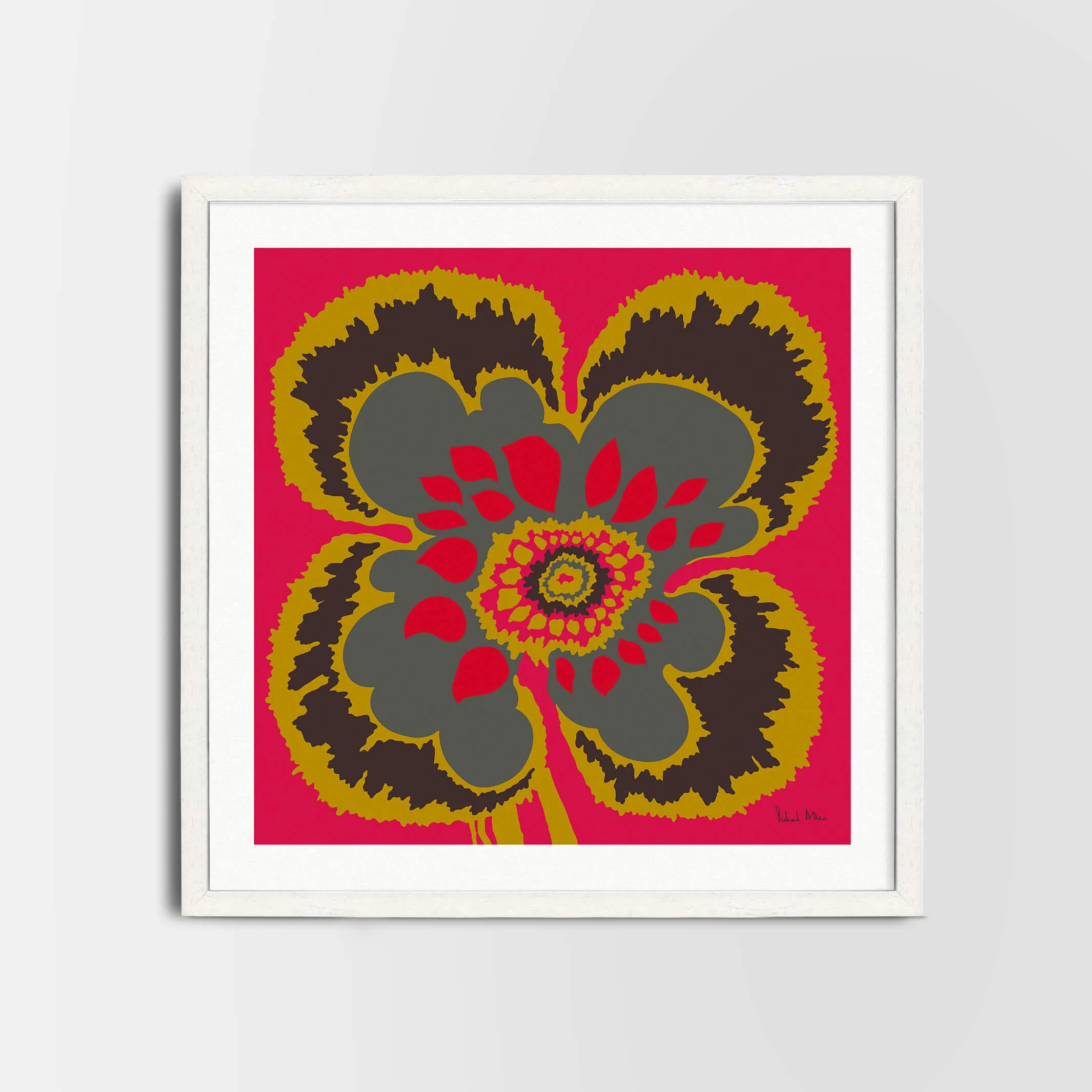 Elsa Ruby Art Print
