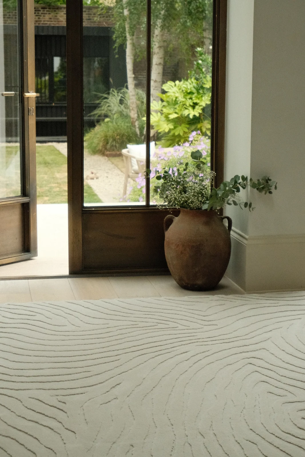 Elva wool rug