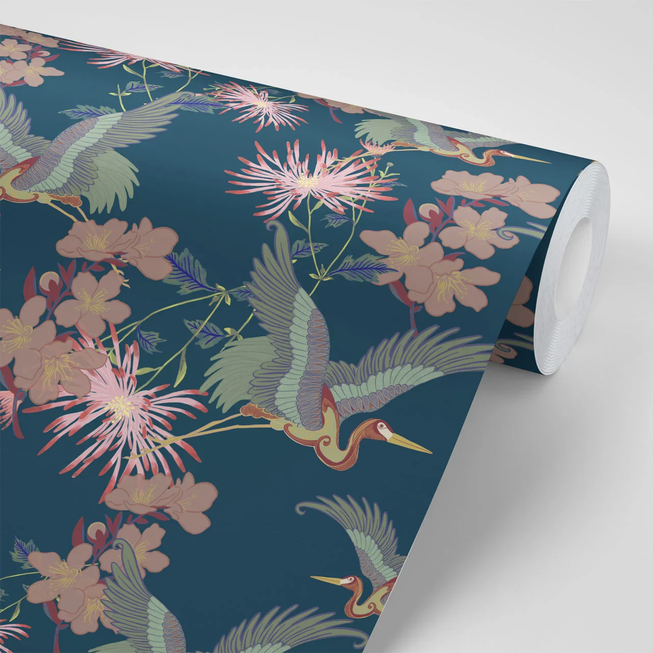 Blossom Midnight Wallpaper by Tatie Lou