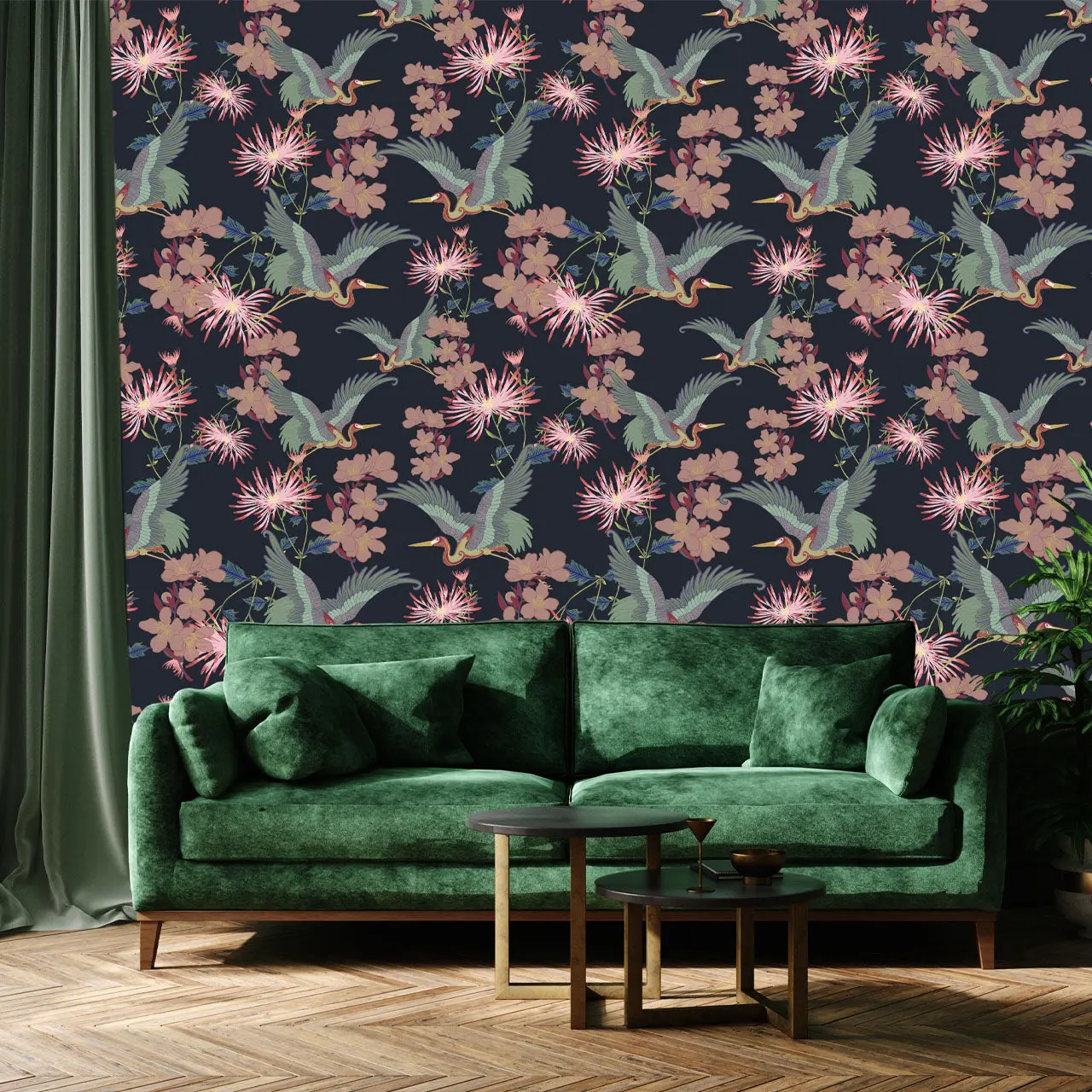 Blossom Noir Wallpaper by Tatie Lou