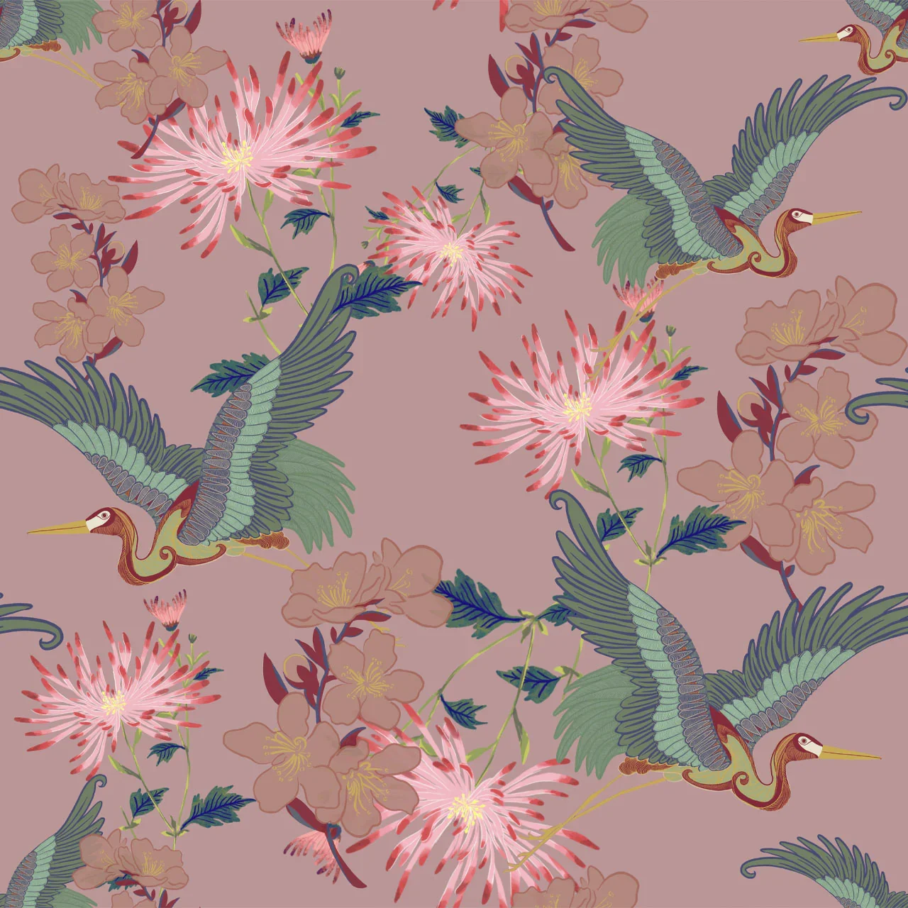 Blossom Rose Wallpaper by Tatie Lou
