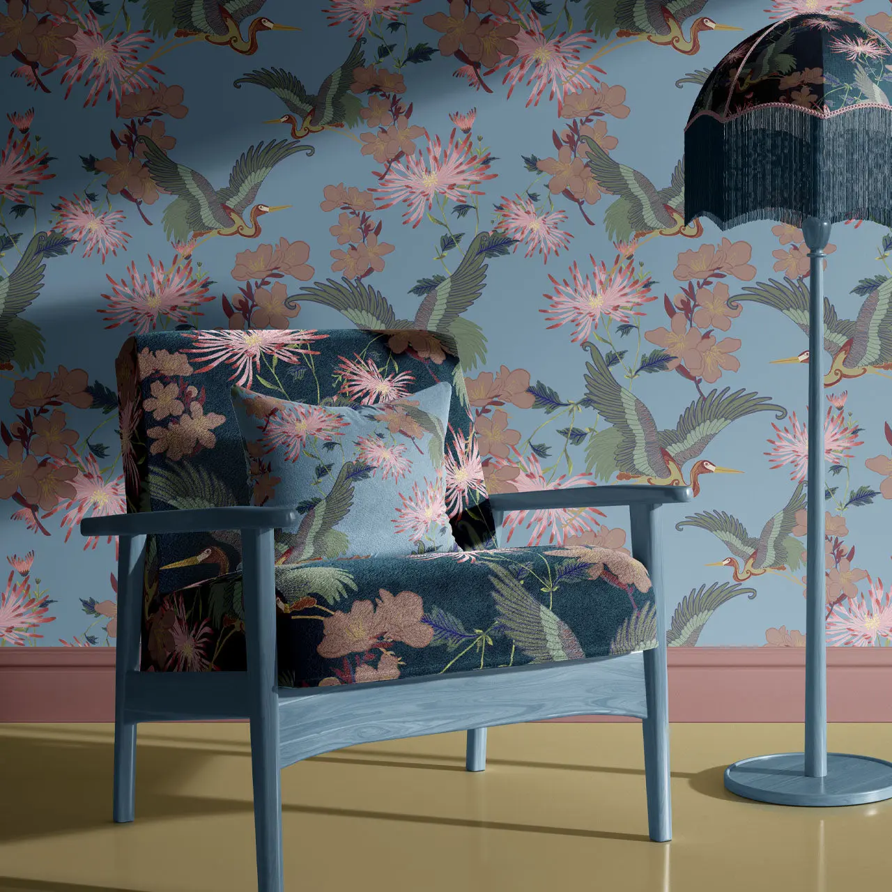 Blossom Sky Wallpaper by Tatie Lou