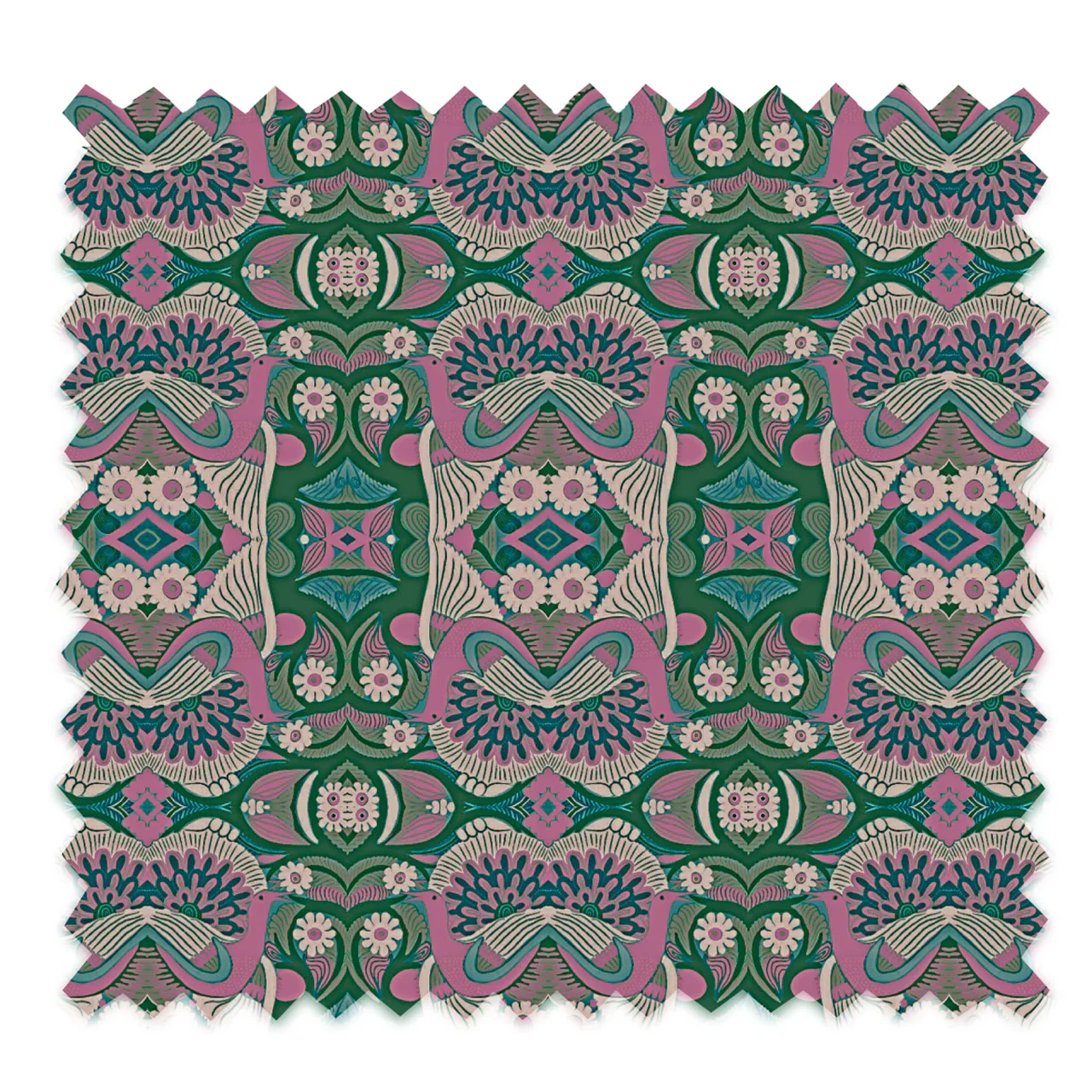 Esprit Magenta Velvet Fabric by Tatie Lou
