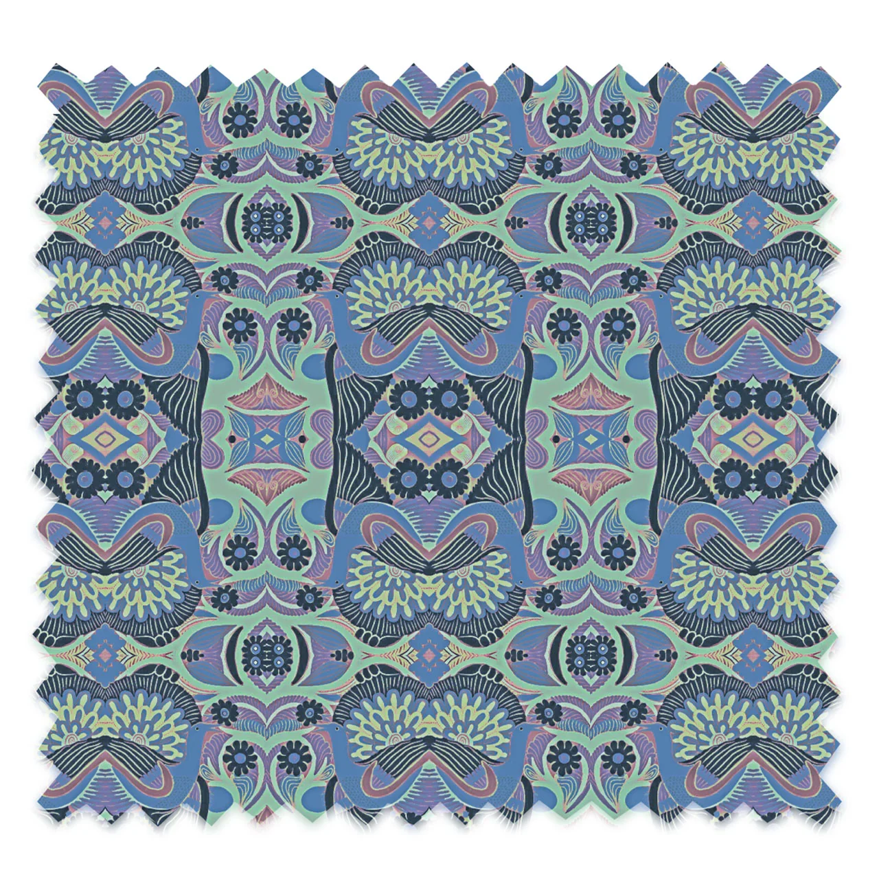 Esprit Violet Velvet Fabric by Tatie Lou