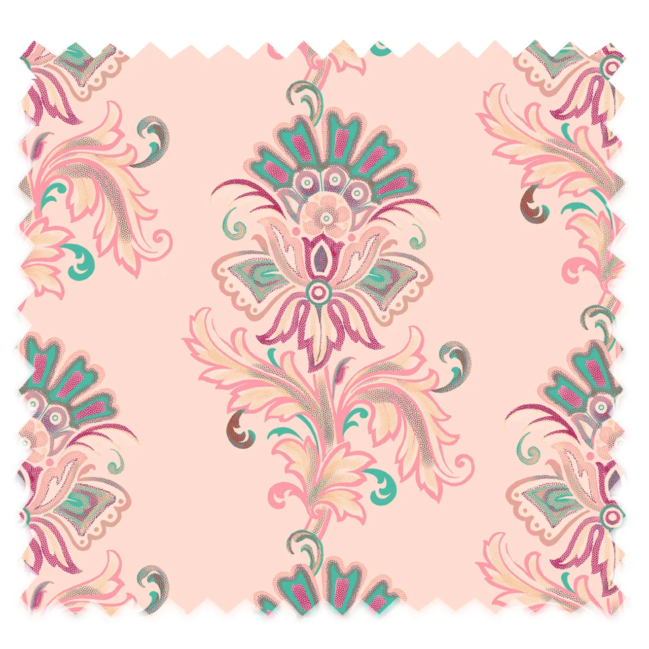 Fleur Powder Velvet Fabric by Tatie Lou