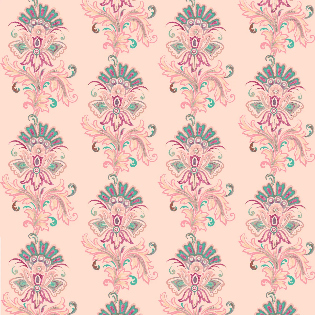 Fleur Powder Wallpaper by Tatie Lou