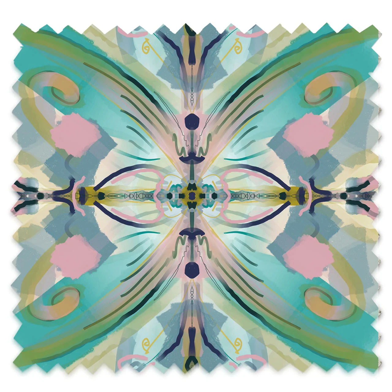 Franny Sorbet Velvet Fabric by Tatie Lou