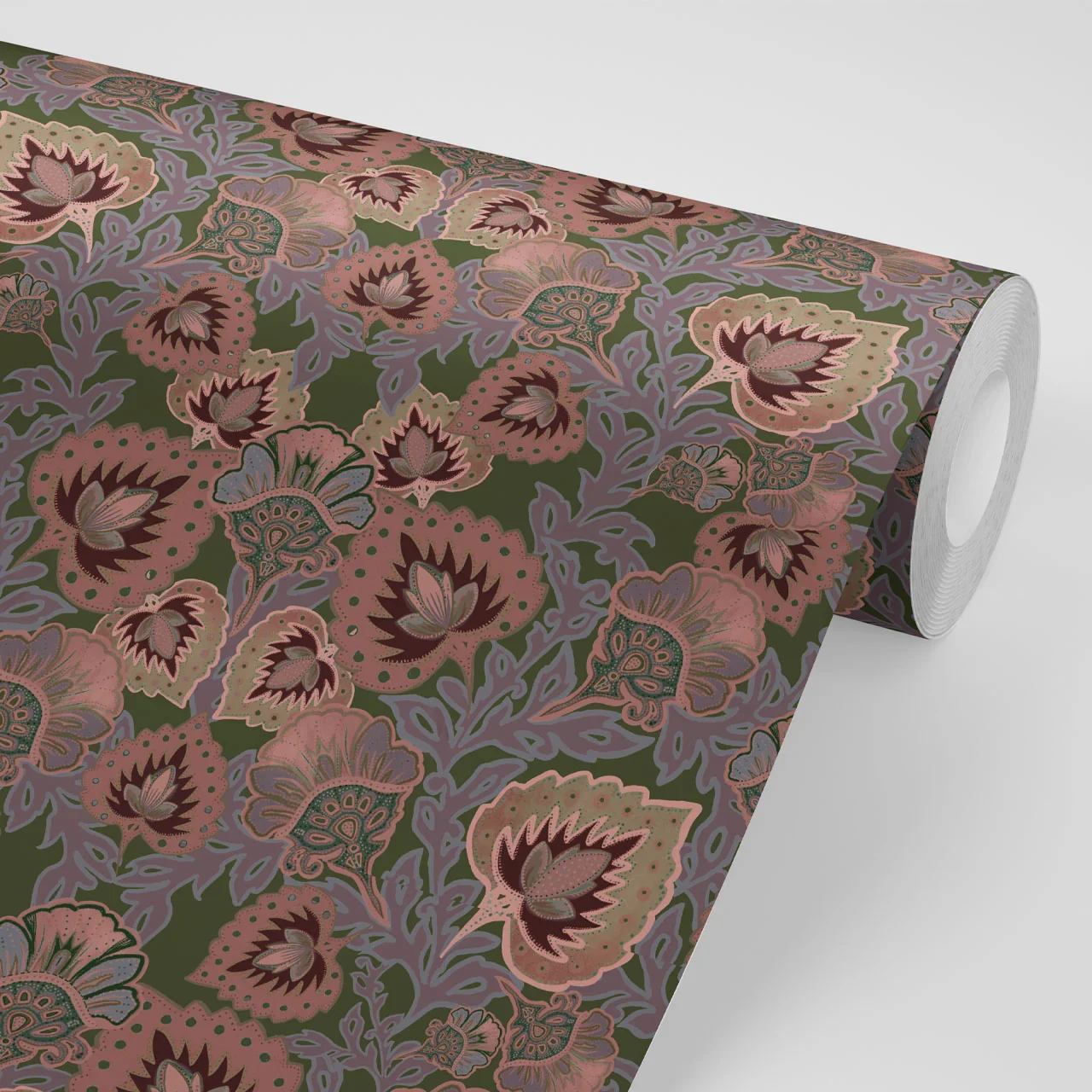 Garden of India Grass Wallpaper by Tatie Lou