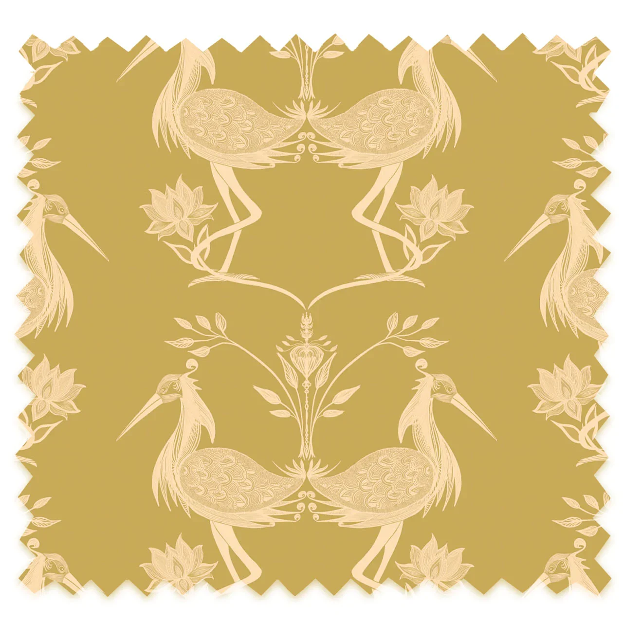 Lotus Dandelion Recycled Velvet by Tatie Lou