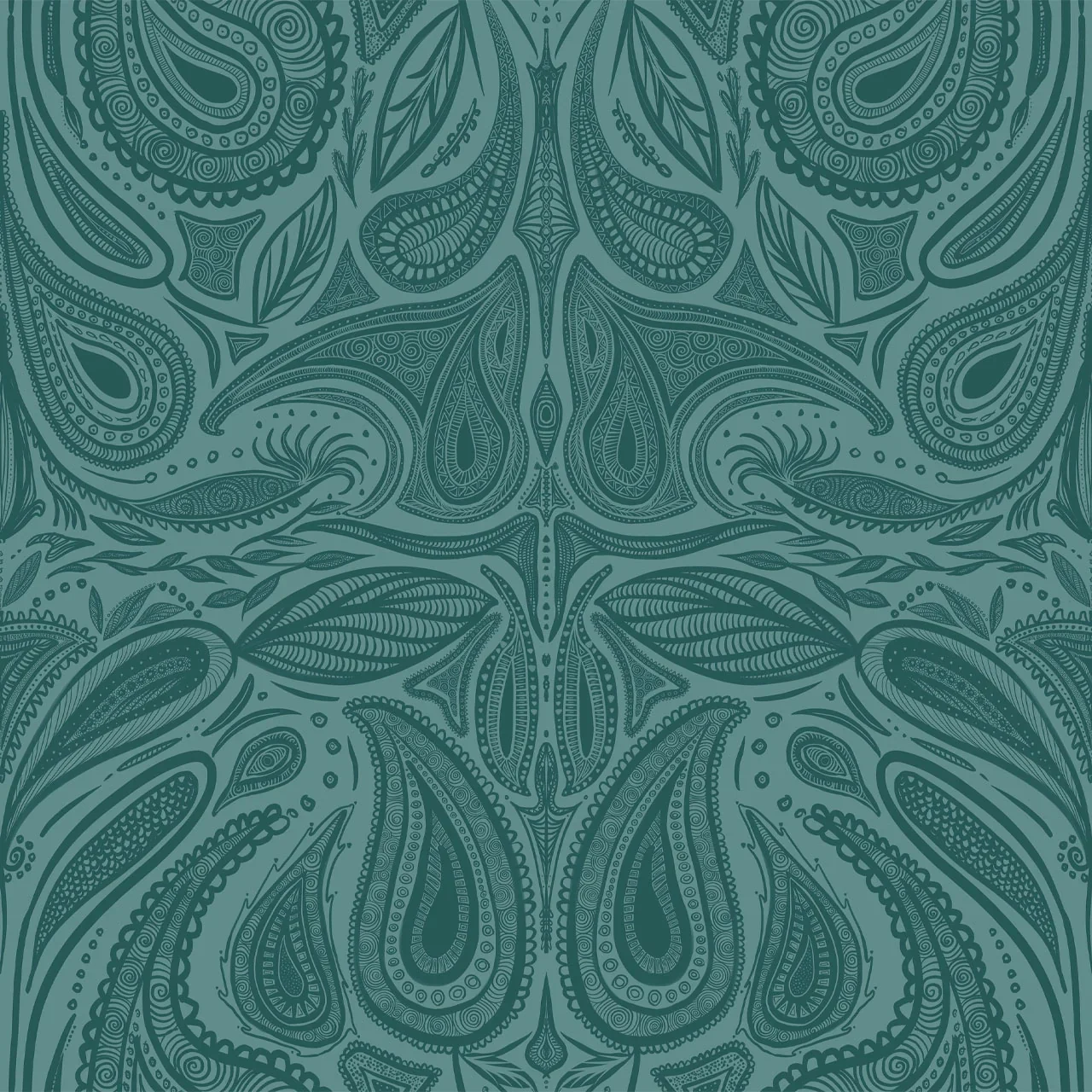 Margaux Teal Velvet Fabric by Tatie Lou