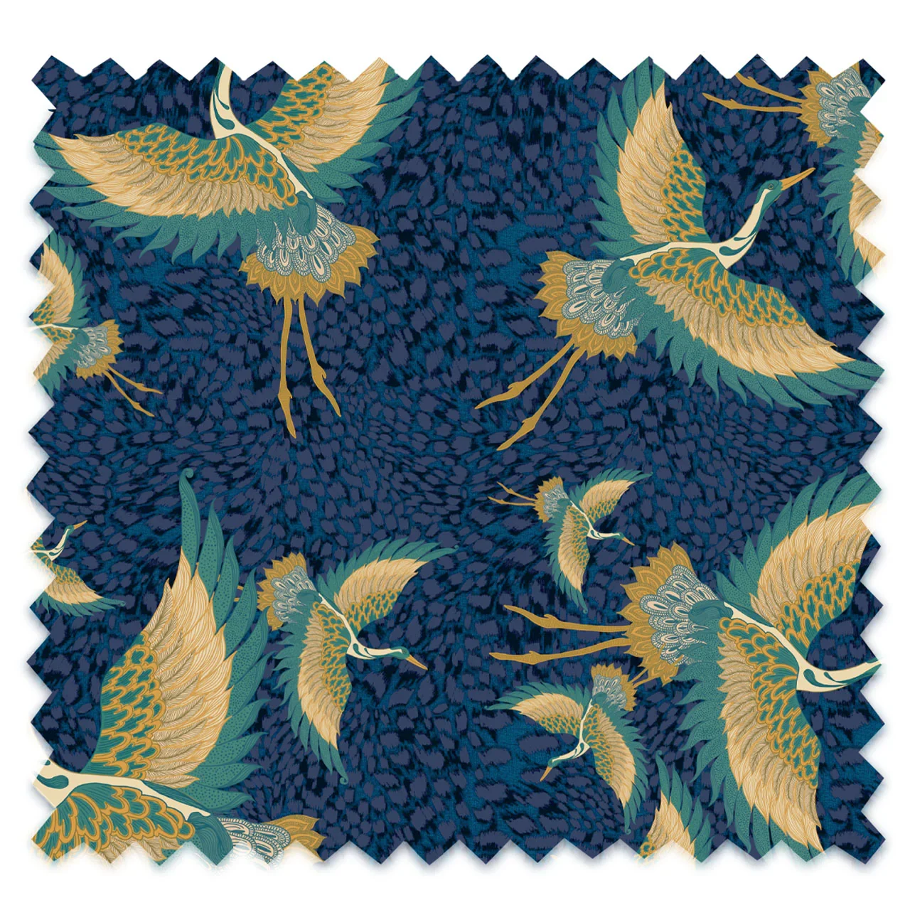 Pachamama Damson Velvet Fabric by Tatie Lou