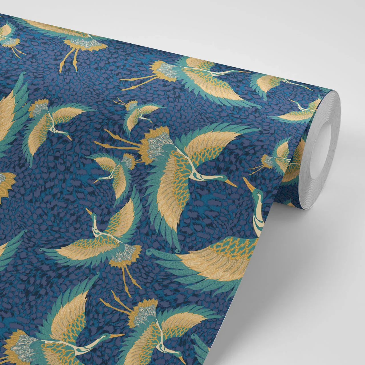 Pachamama Damson Wallpaper by Tatie Lou