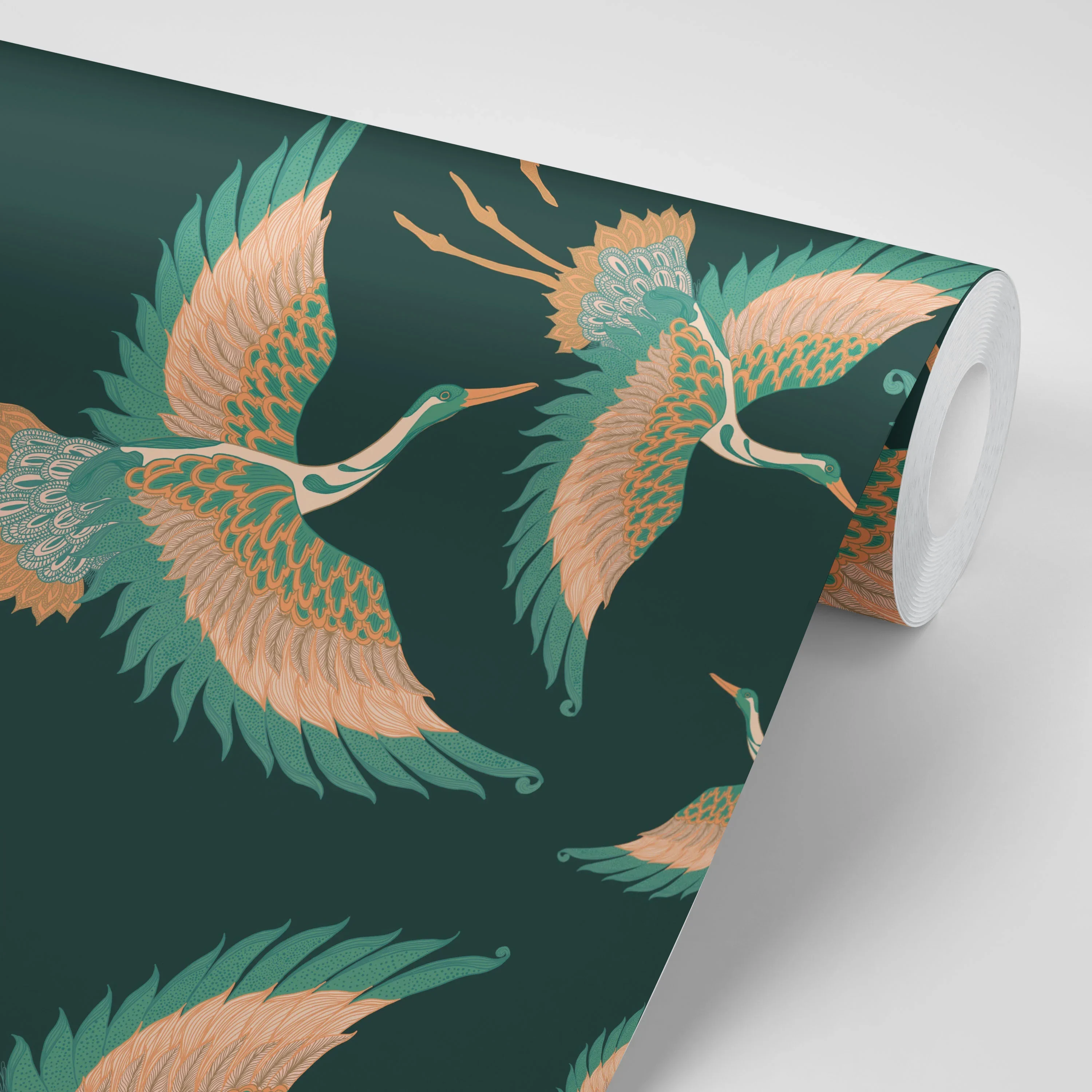 Pachamama Forest Wallpaper by Tatie Lou