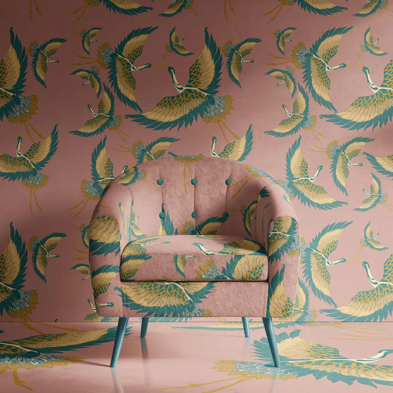 Pachamama Rose Wallpaper by Tatie Lou
