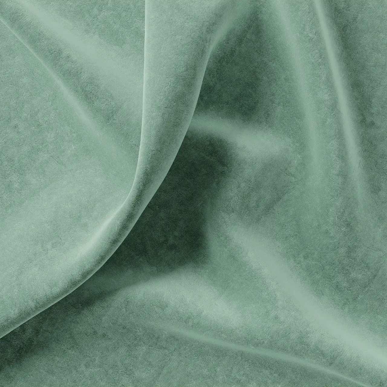 Plain Eco Recycled Velvet Sea Green by Tatie Lou