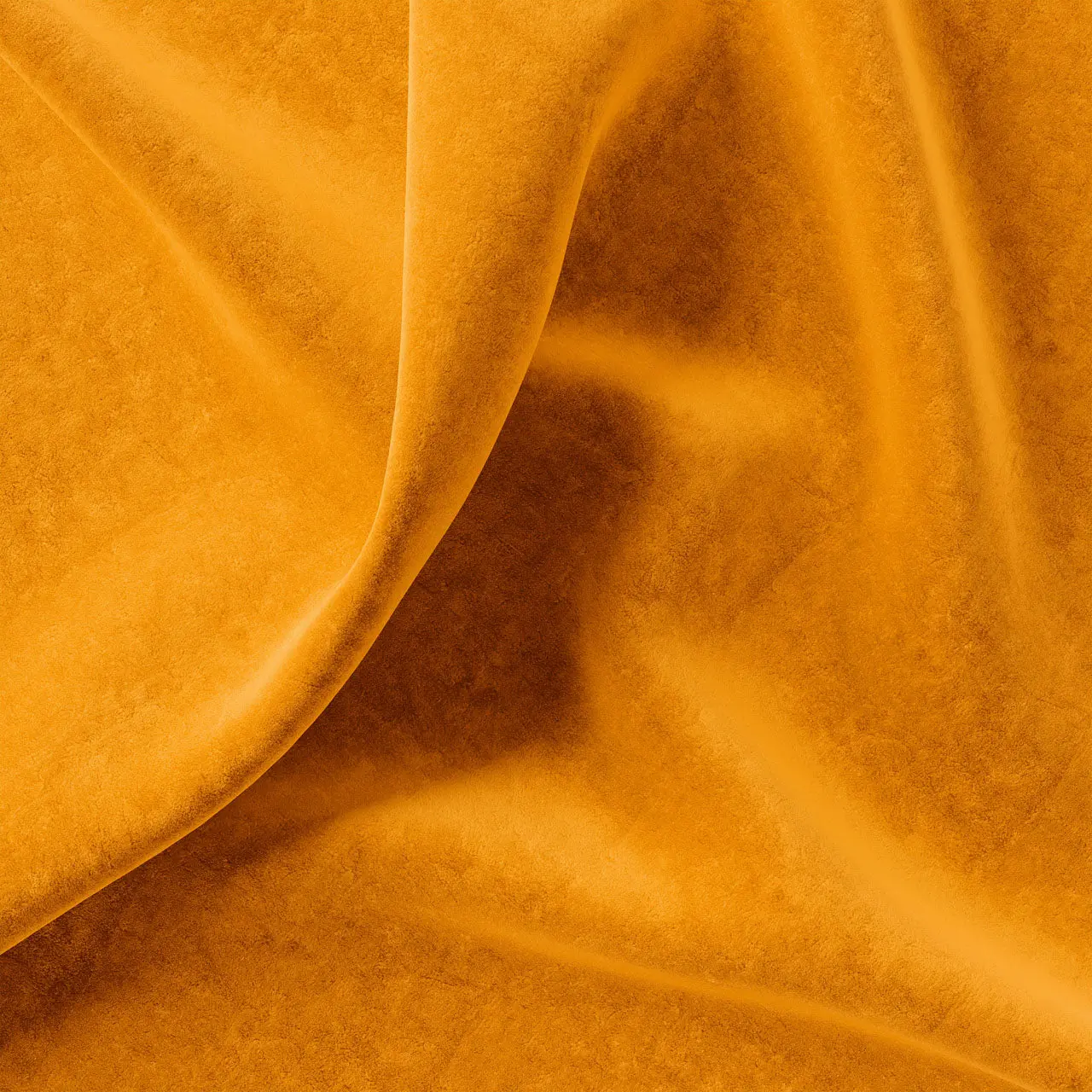 Plain Eco Recycled Velvet Tangerine by Tatie Lou