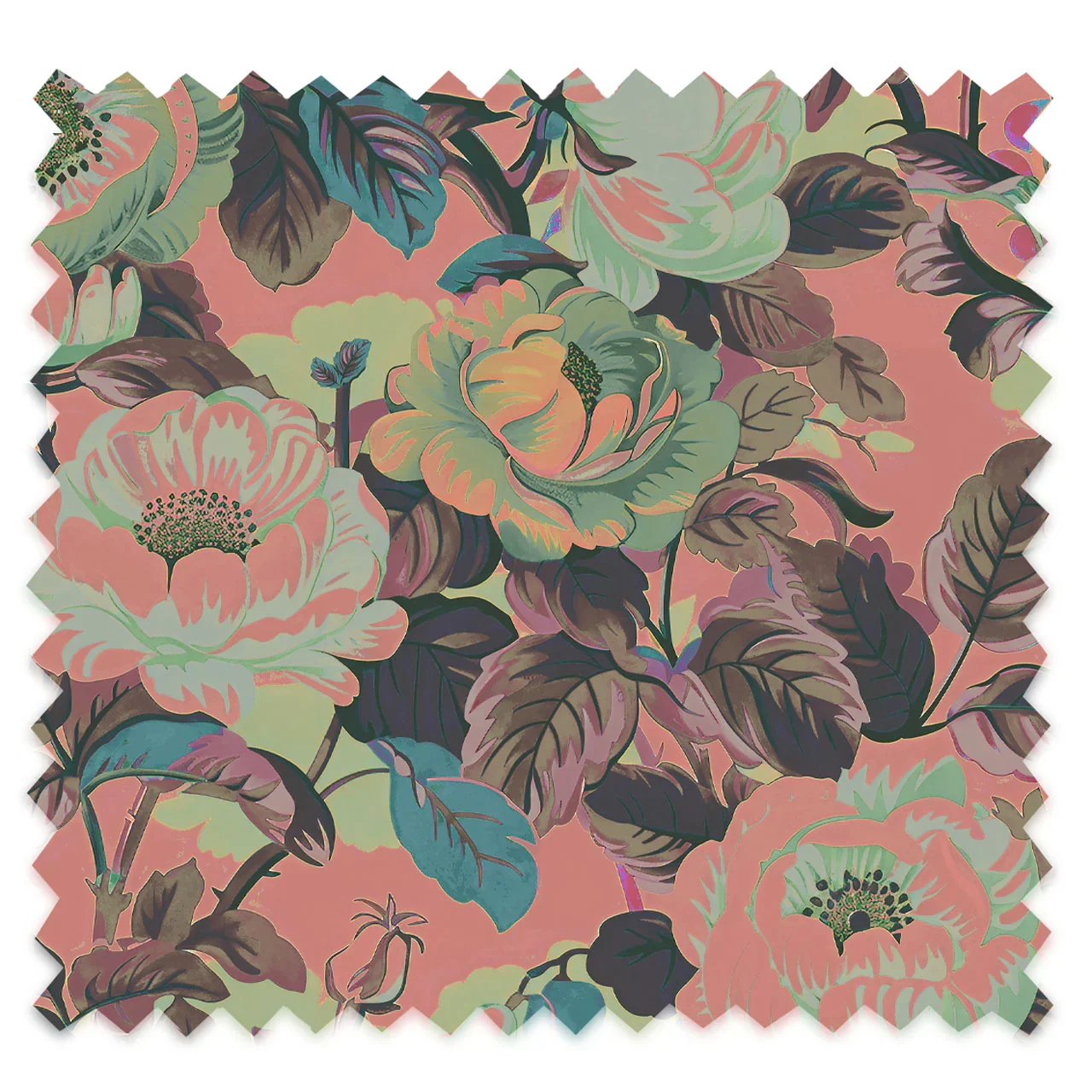 Rococo Roses Posy Recycled Velvet by Tatie Lou